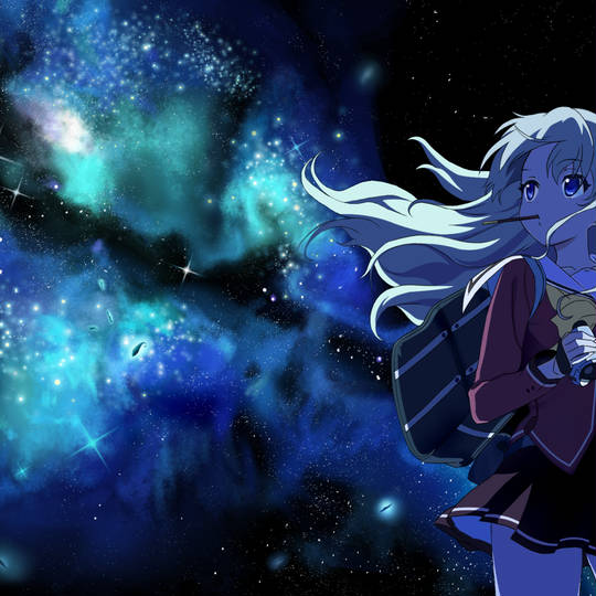 Charlotte, 友利奈緒, 摸写, アニメ塗り, 星空, Charlotte (anime), key1000users入り