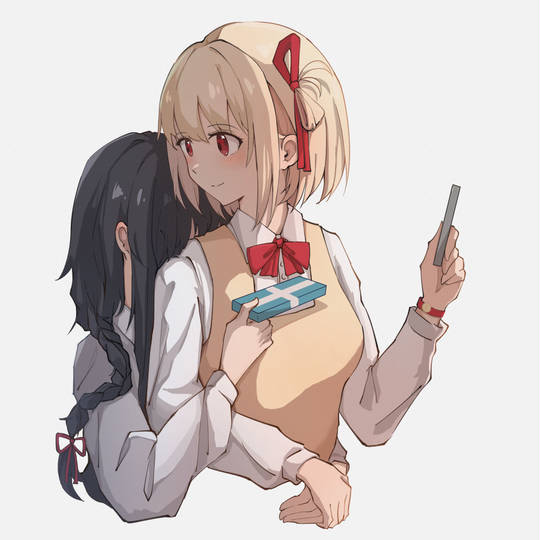 女孩子, 莉可丽丝, 錦木千束, 千束×泷奈, 百合, 井之上泷奈, 二次創作にオリジナルタグ, Lycoris Recoil 1000收藏