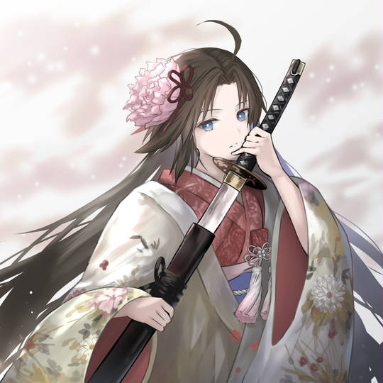 FGO, 空之境界, 两仪式, 「両儀式」, 超ロングヘア, 第三再臨, Fate/GrandOrder, Fate/GO1000users加入书籤