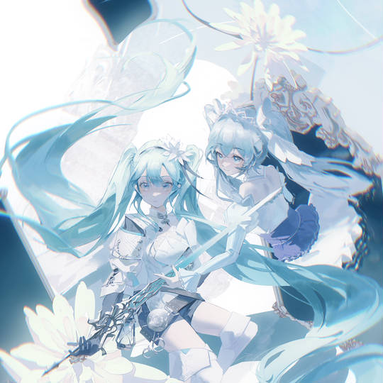 初音未来超高清头像图片