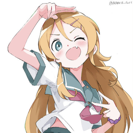 高坂桐乃, 我的妹妹不可能那么可爱, 女孩子, 制服, 水手服