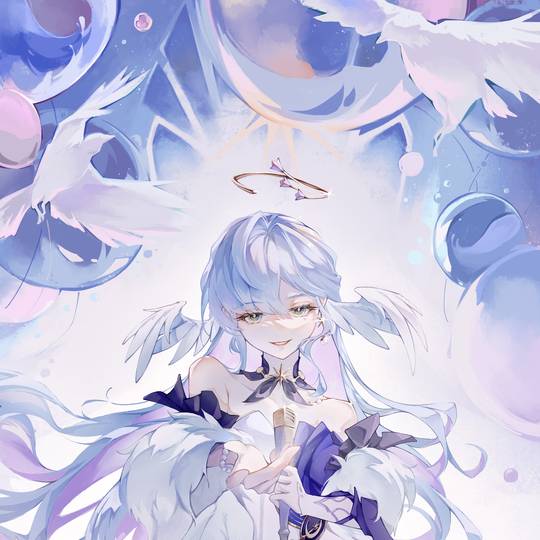 星穹铁道鸡翅膀女孩知更鸟头像图片