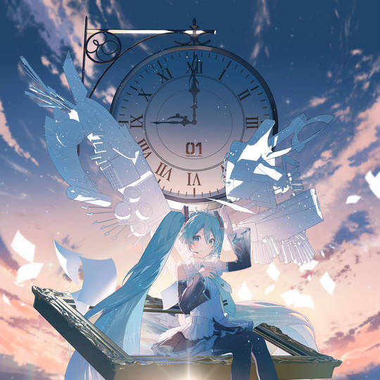 初音未来的好看头像16张图片