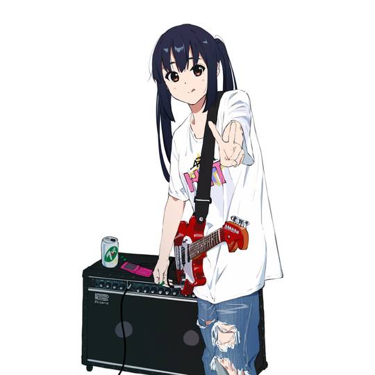 《轻音少女》中野梓超清可爱头像图片
