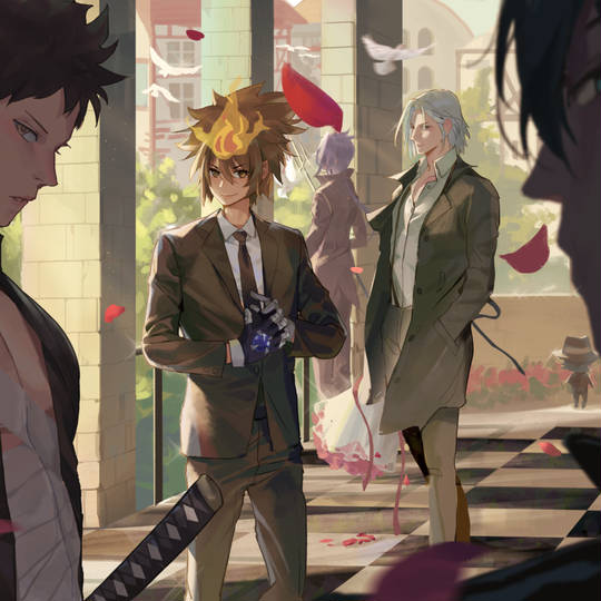 图片[4]-经典番《家庭教师HITMAN REBORN》头像图片，一起看看吧-萌图百科