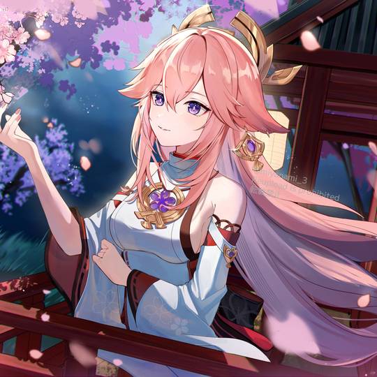 八重神子, 原神, GenshinImpact, YaeMiko, 原神500收藏, 稲妻(原神)