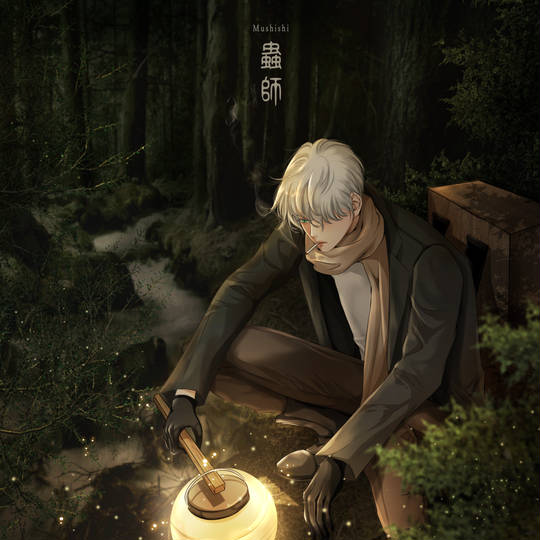《虫师》主人公银古忧郁头像图片-萌图百科