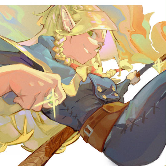 图片[2]-玛露西尔（Marcille）漫画《迷宫饭》头像图片，不喜欢猎奇料理-萌图百科