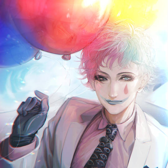 彩虹社小丑男周·力一头像图片