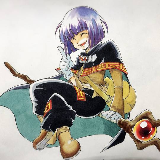 古早动画《秀逗魔导士》人物头像图片
