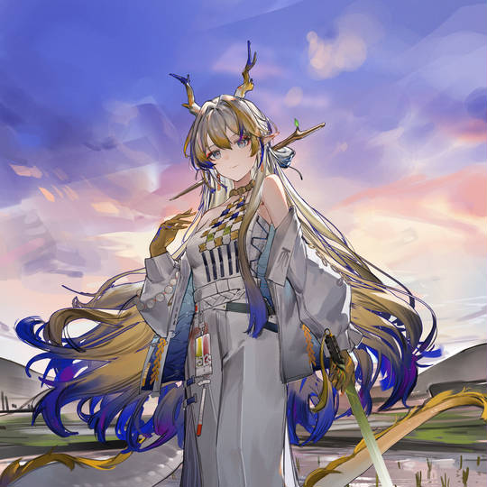 炎国农业天师，黍（明日方舟）头像图片