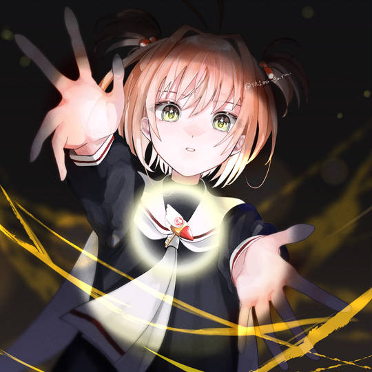 《魔卡少女樱》最新的P站自截头像图片