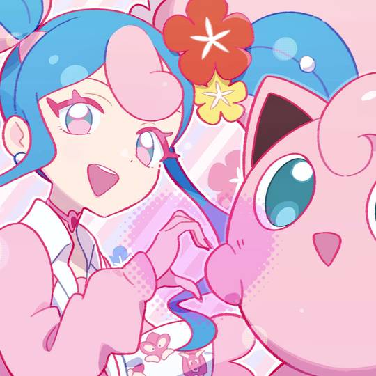 胖丁（Jigglypuff）气球宝可梦头像图片