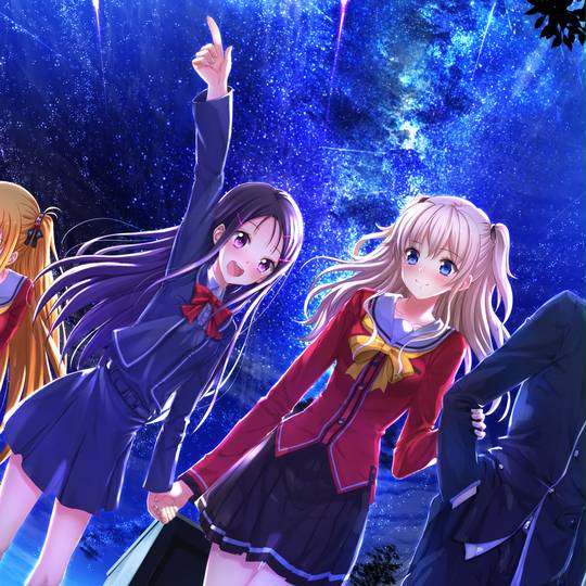 Charlotte, 乙坂有宇, 乙坂歩未, 友利奈緒, 高城丈士朗, 西森柚咲, Charlotte (anime), Key, CLIPSTUDIOPAINT, key 5000收藏