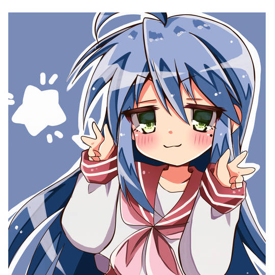 幸运星, 泉此方, 水手服, らき☆すた500users入り