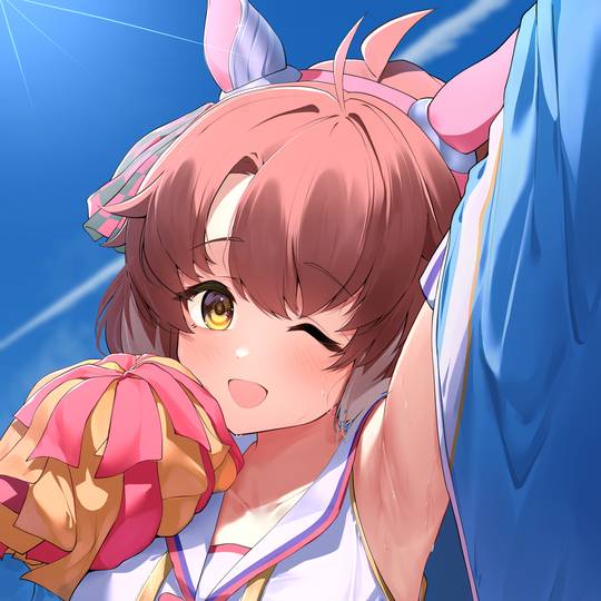 《赛马娘Pretty Derby》烈焰快驹自截头像图片