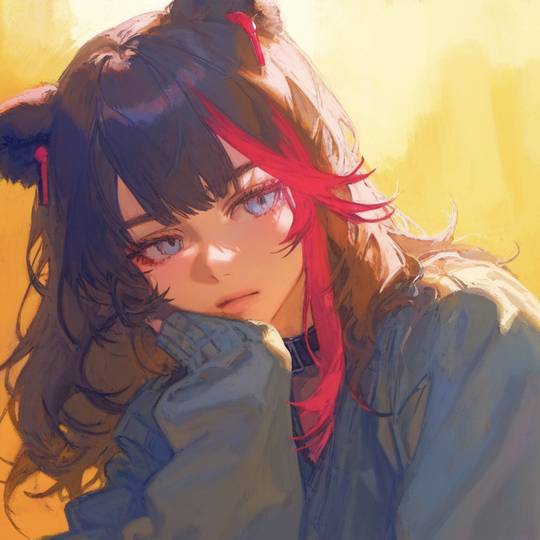 看起来很拽很高冷的女生头像图片