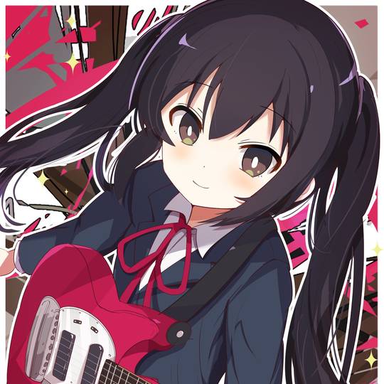 《轻音少女》中野梓超清可爱头像图片