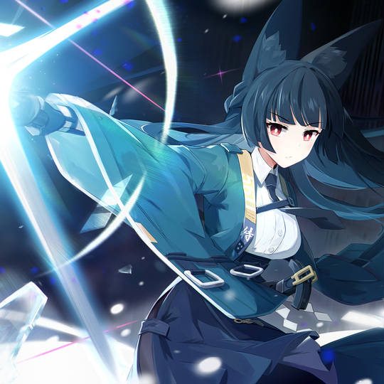 绝区零, ZenlessZoneZero, 少女, 星見雅, 雅（绝区零）, HoshimiMiyabi, 狐耳, 绝区零1000收藏
