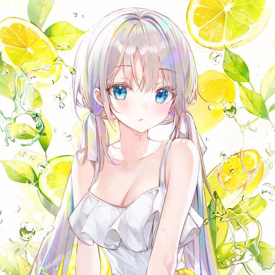 双马尾女孩pixiv头像图片