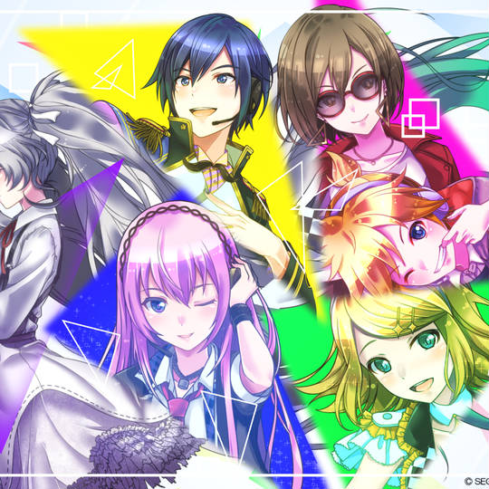 初音一家成员C社6只头像图片