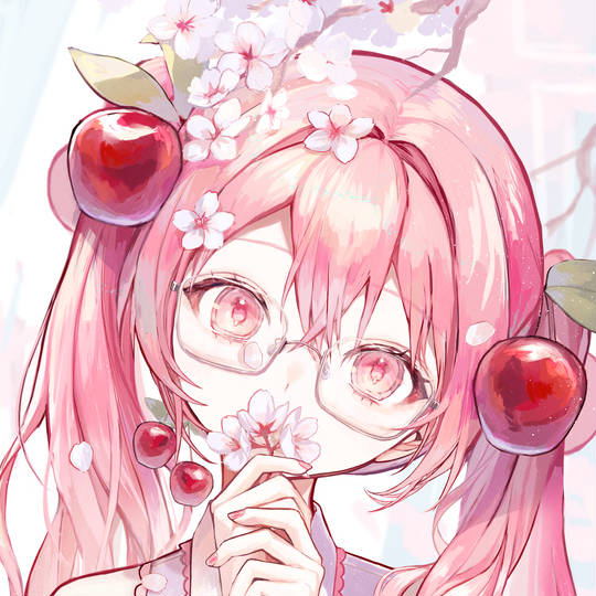 初音未来之樱未来超美头像图片16张