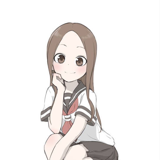 女孩子, 高木桑, 擅长捉弄人的高木同学, 可爱, 黑色及膝袜