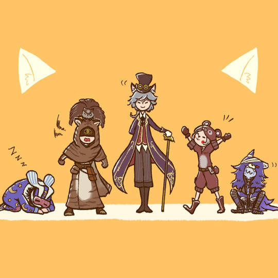 《第五人格》人气角色头像图片，荒诞哥特画风