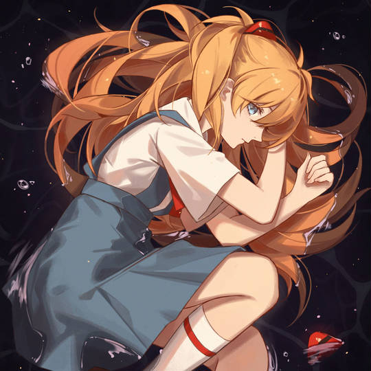 式波·明日香·兰格雷, 新世纪福音战士, Evangelion, 明日香, 惣流·明日香·兰格雷, EVA 1000收藏, 吊りスカート