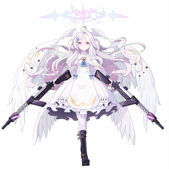武器娘, 百合园圣娅, 圣园未花, 蔚蓝档案, 天使图片