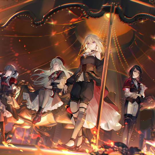 Ave_Mujica, BanG_Dream!, アニメムジカ, 三角初華, 豊川祥子, 若葉睦, 八幡海鈴, 祐天寺若麦, KILLKISS(Ave_Mujica), KiLLKiSS