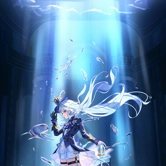 《原神》水之魔神·芙宁娜头像图片