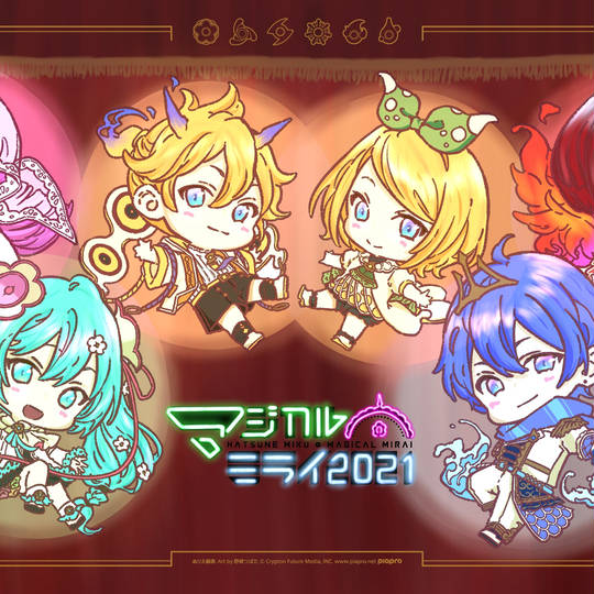初音一家成员C社6只头像图片