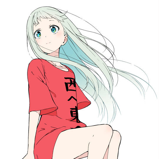 面码, 本間芽衣子, 我们仍未知道那天所看见的花的名字。, あの花, 女孩子, 文字Tシャツ, あの花100users入り