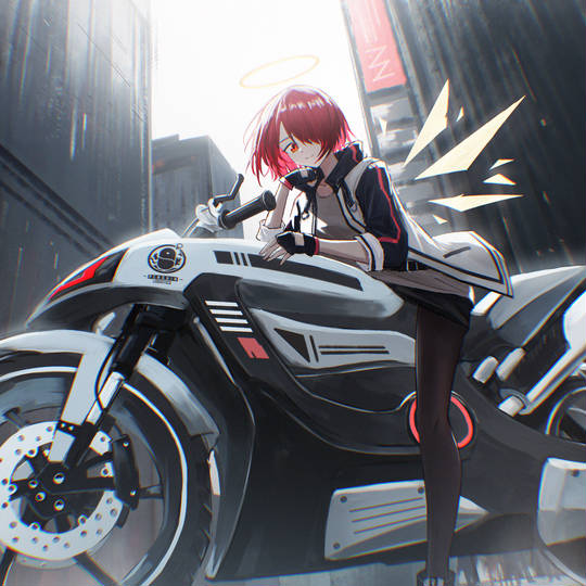 小女孩, 明日方舟, 黑丝袜, 能天使, 风景图片