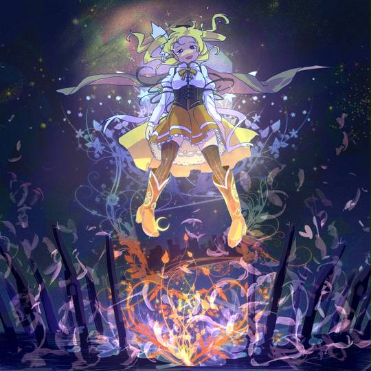 魔法少女小圆, マミさんを救い队, そしてこの背景である, 巴麻美图片