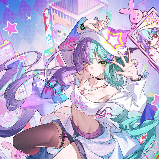 清新风的少女头像图片