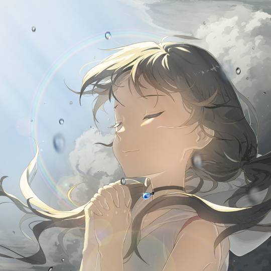 天野阳菜, 项圈, 小女孩, 天气之子图片