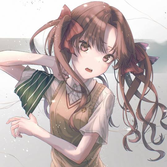 《某科学的超电磁炮》角色白井黑子头像图片分享-萌图百科