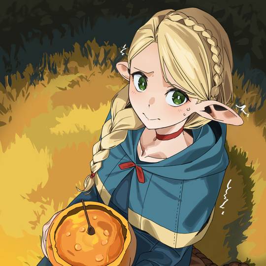 女孩子, Marcille, Marcille Donato, 迷宫饭, 精灵, 精灵耳, ドライアドの実, 迷宫饭500收藏, 魔物食(ダンジョン飯), DontUseOriginalTagOnFanart
