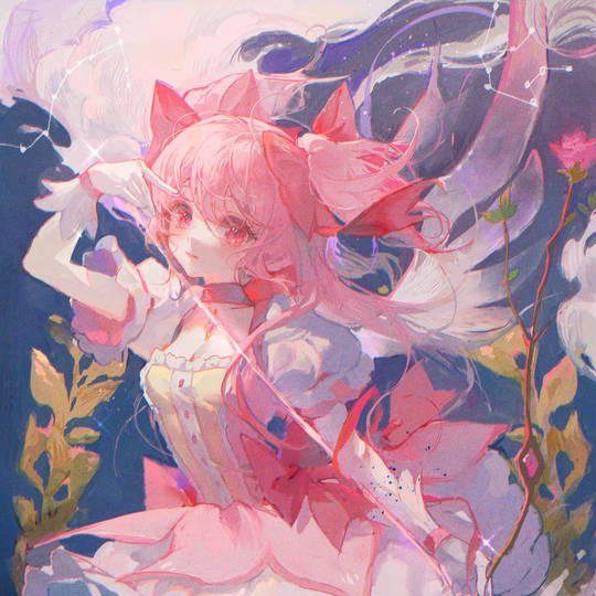 魔法少女小圆, 鹿目圆, tarot card, Madoka☆Magica 10000+ bookmarks, 太美了