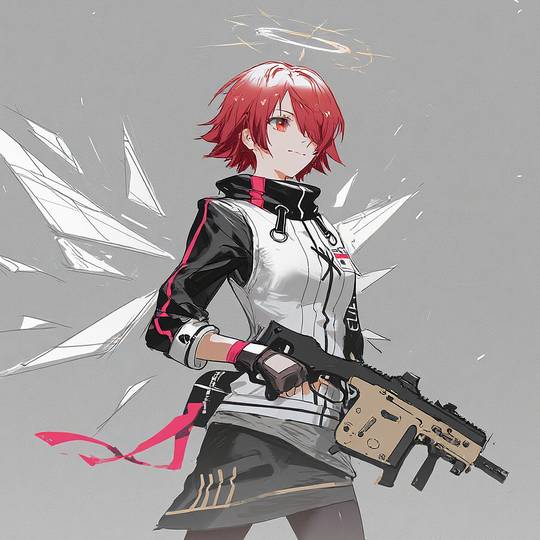Arknights, 明日方舟, 能天使, NovelAI, Exusiai图片