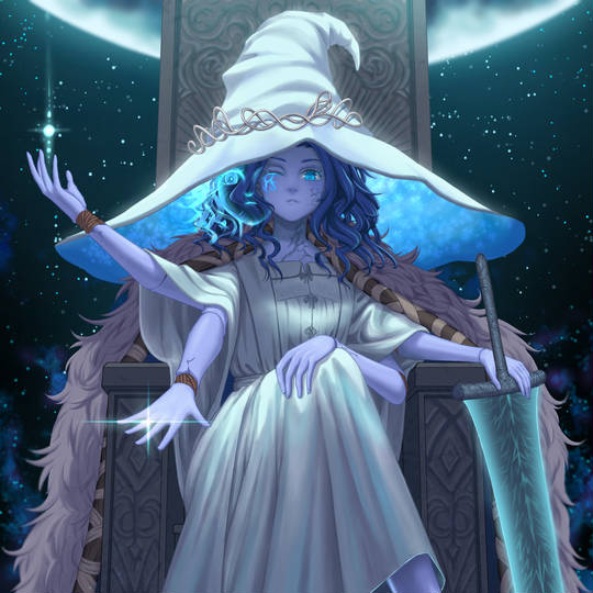 图片[14]-《艾尔登法环》菈妮（Rani）头像图片，魔女、傲娇、多臂-萌图百科
