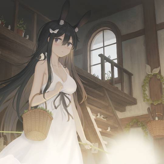 图片[15]-兔子耳朵（Rabbit）可爱女孩头像图片，独美的气质-萌图百科