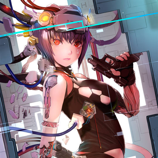 图片[11]-草薙素子（kusanagi motoko）攻壳机动队头像图片，女性改造义体人-萌图百科
