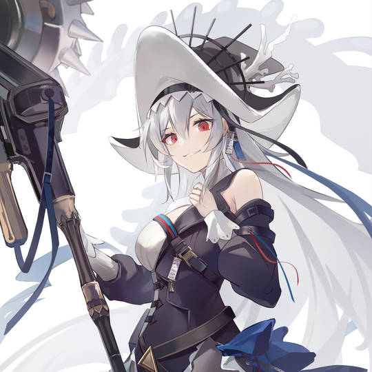 归溟幽灵鲨《明日方舟》头像图片