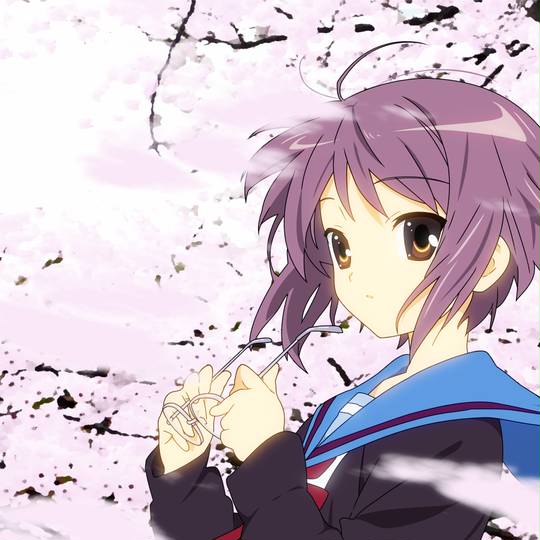 长门有希, 凉宫春日的忧郁, tracing, 水手服