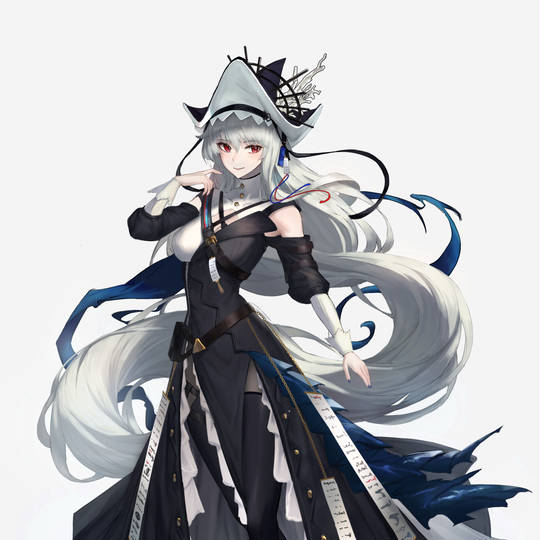 归溟幽灵鲨《明日方舟》头像图片
