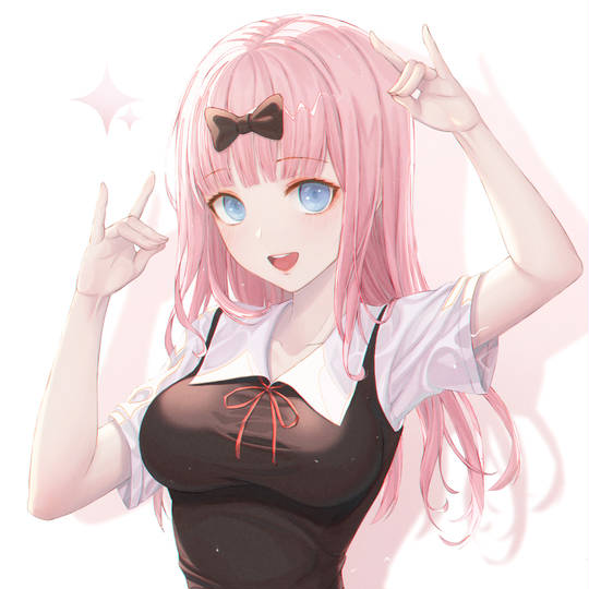 少女, 女孩子, 女高中生, 欧派, 辉夜大小姐想让我告白~天才们的恋爱头脑战~, 藤原千花, 巨乳, 制服, JK, かぐや様は告らせたい5000users入り