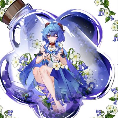 《原神》甘雨头像图片，高清又可爱的椰羊-萌图百科